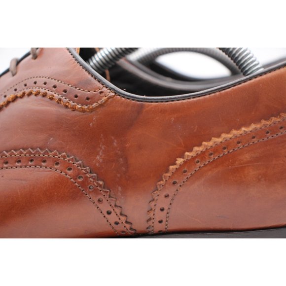 To Boot New York Adam Derrick Men's Size 10 Brown WingTip Dress Shoes - Picture 12 of 13